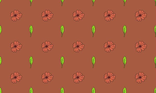 Colored background with different accessories