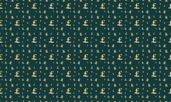 Цветной фон с различными аксессуарами