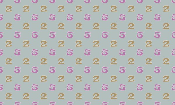 Цветной фон с различными аксессуарами