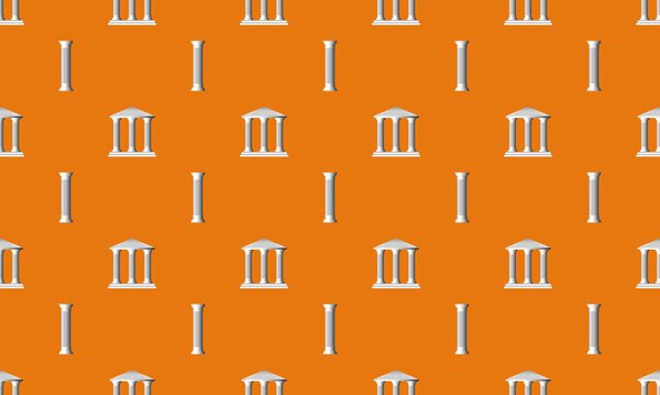 Цветной фон с различными аксессуарами