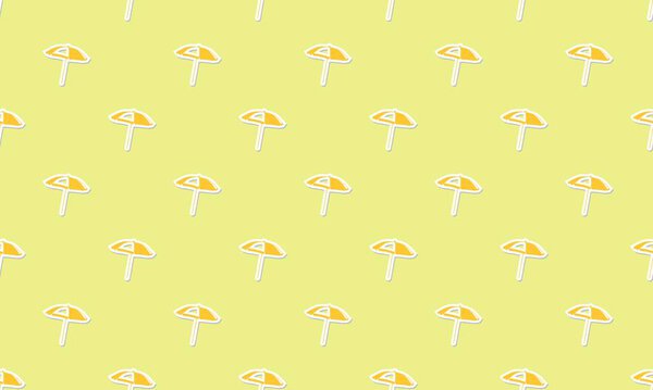 Colored background with different accessories