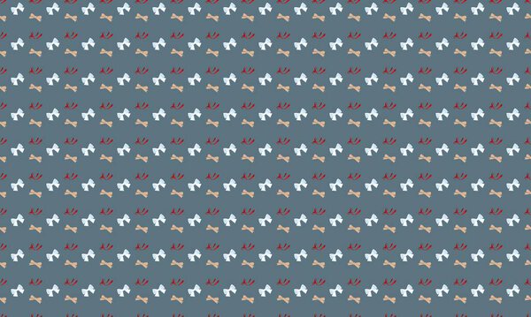 Цветной фон с различными аксессуарами