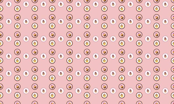 Colored background with different accessories