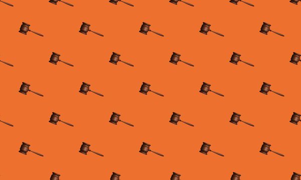 Цветной фон с различными аксессуарами