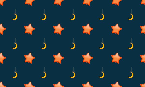 Цветной фон с различными аксессуарами