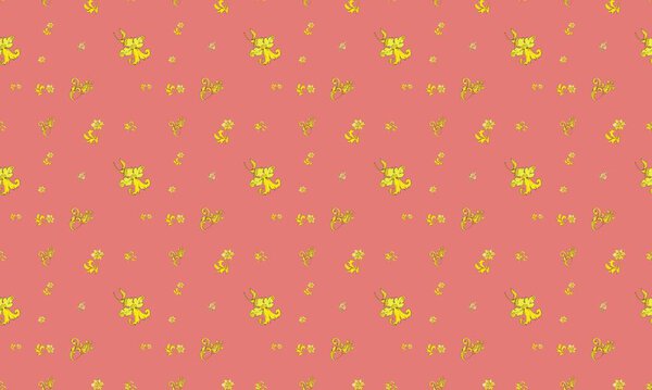 Цветной фон с различными аксессуарами