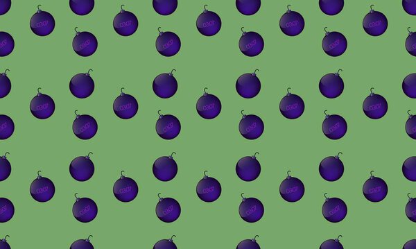 Цветной фон с различными аксессуарами