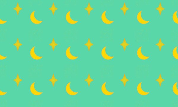 Цветной фон с различными аксессуарами