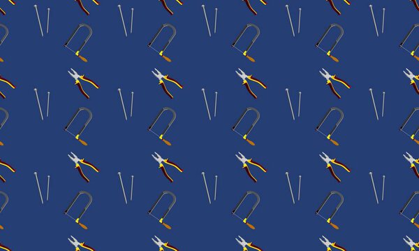 Цветной фон с различными аксессуарами