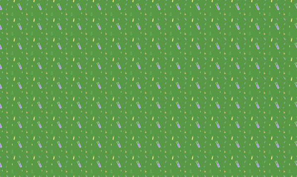 Цветной фон с различными аксессуарами