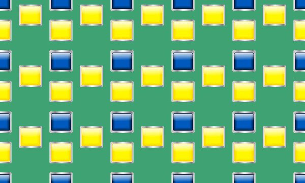 Цветной фон с различными аксессуарами