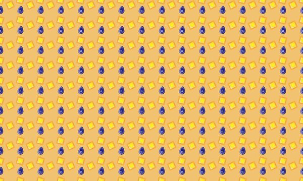 Цветной фон с различными аксессуарами