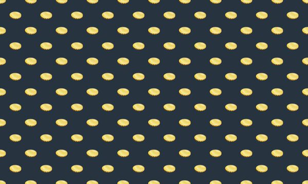 Colored background with different accessories