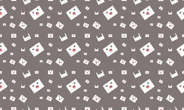 Цветной фон с различными аксессуарами