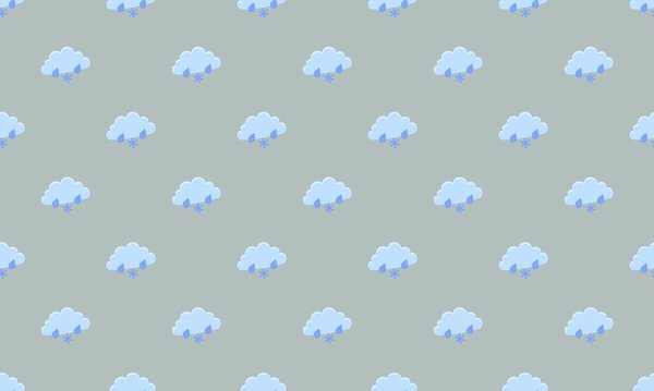 Colored background with different accessories