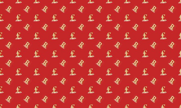 Цветной фон с различными аксессуарами