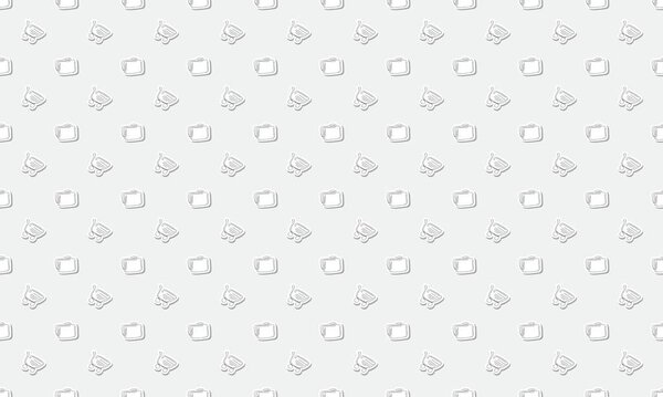 Цветной фон с различными аксессуарами