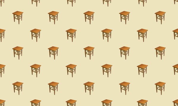 Colored background with different accessories