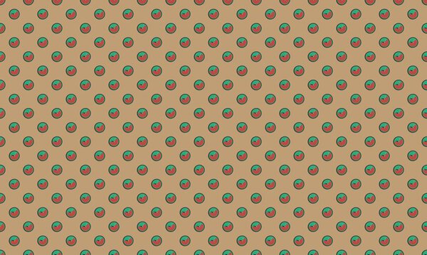 Цветной фон с различными аксессуарами