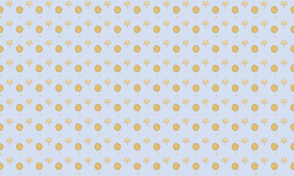 Colored background with different accessories