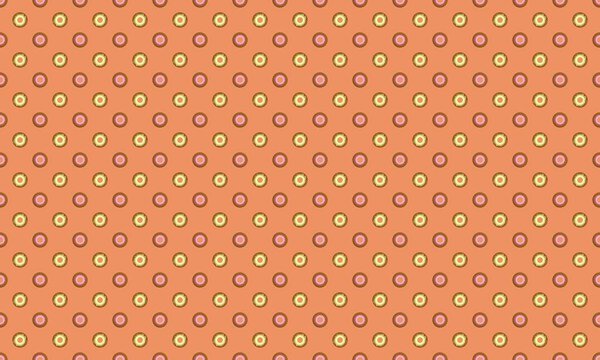 Colored background with different accessories