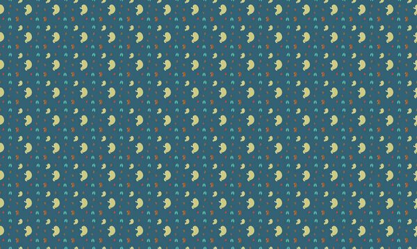 Цветной фон с различными аксессуарами