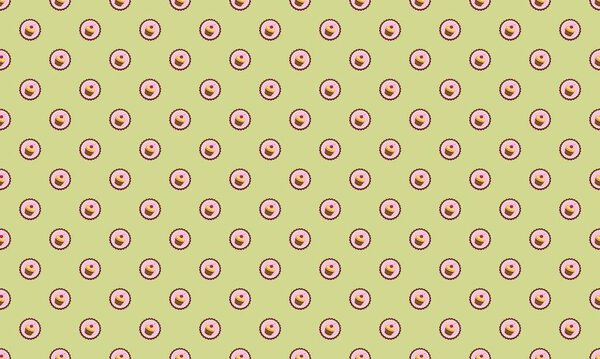 Colored background with different accessories