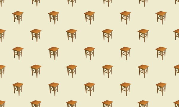 Colored background with different accessories