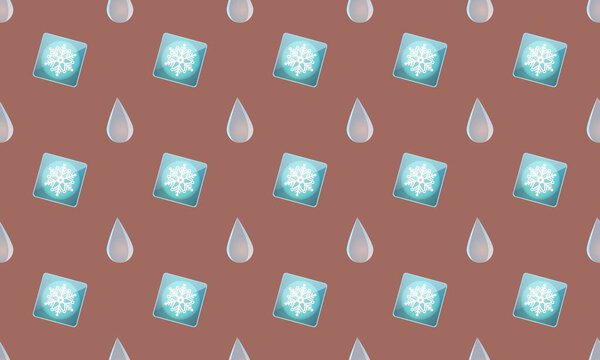 Цветной фон с различными аксессуарами