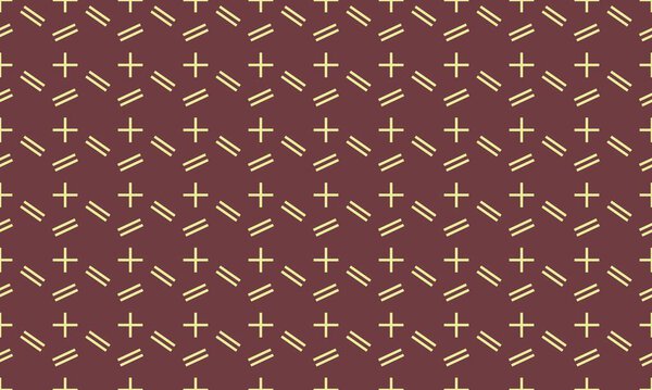 Colored background with different accessories