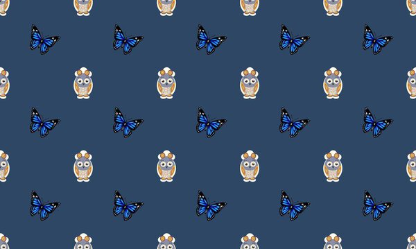 Цветной фон с различными аксессуарами