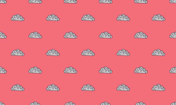 Colored background with different accessories