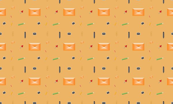 Цветной фон с различными аксессуарами