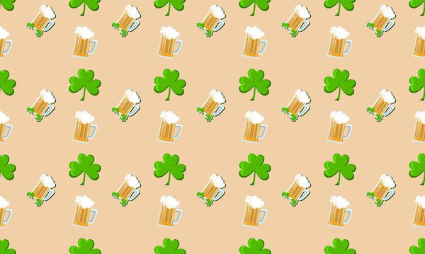 Цветной фон с различными аксессуарами