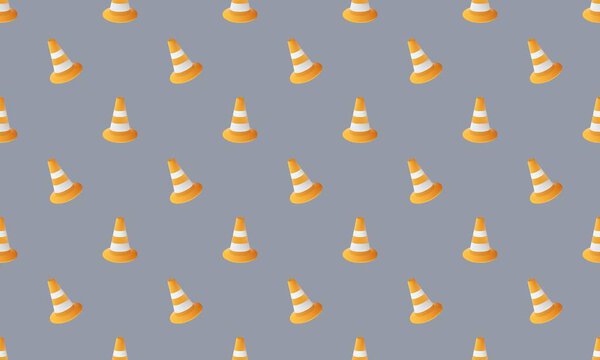 Colored background with different accessories