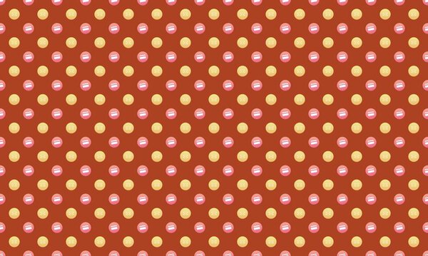 Colored background with different accessories