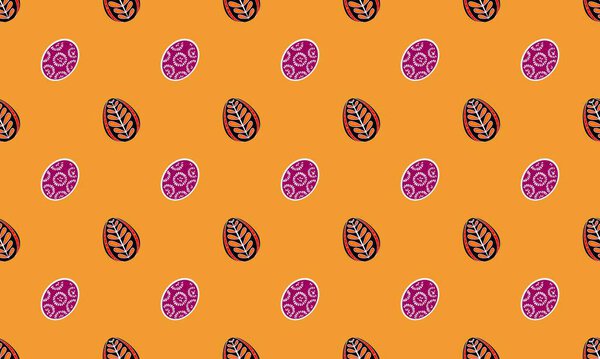 Colored background with different accessories