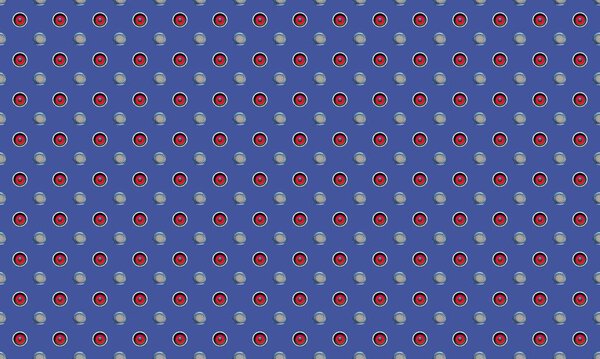 Цветной фон с различными аксессуарами