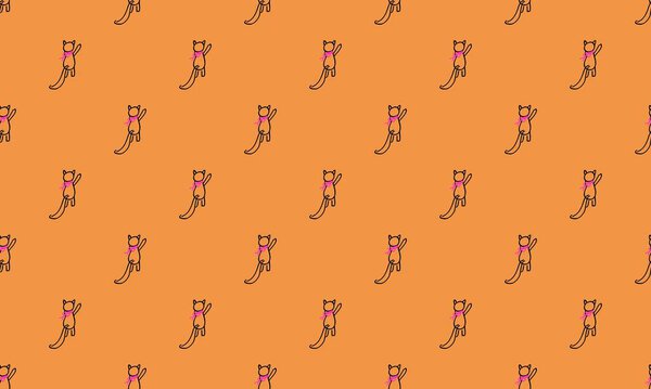 Цветной фон с различными аксессуарами