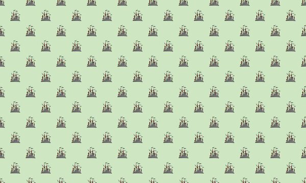 Цветной фон с различными аксессуарами