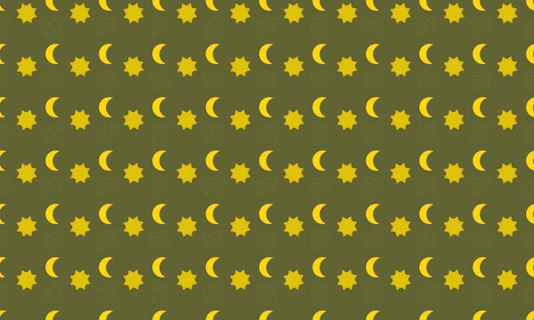 Цветной фон с различными аксессуарами