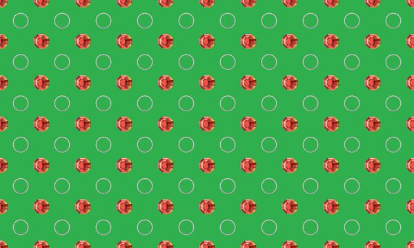 Цветной фон с различными аксессуарами