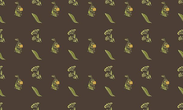 Colored background with different accessories