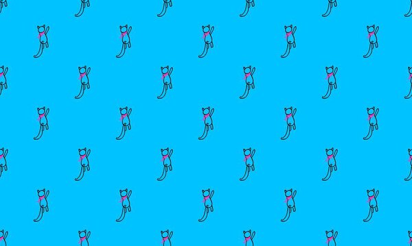 Цветной фон с различными аксессуарами