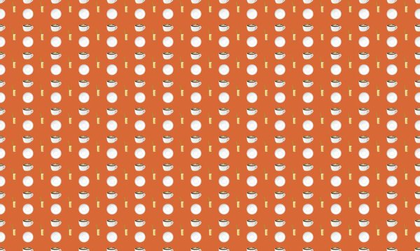 Colored background with different accessories