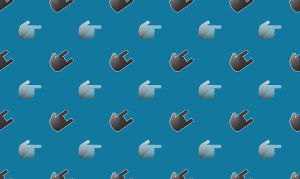 Цветной фон с различными аксессуарами