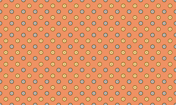 Colored background with different accessories