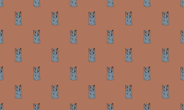 Colored background with different accessories