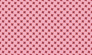 Colored background with different accessories vector Colored background with different accessories vector