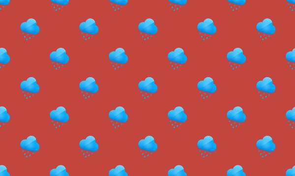 Цветной фон с различными аксессуарами